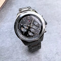 Tommy Hilfiger Lars Chronograph Black Dial Black Steel Strap Watch For Men - 1792061