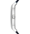 Emporio Armani Dress Quartz Blue Dial Blue Leather Strap Watch For Men - AR2501