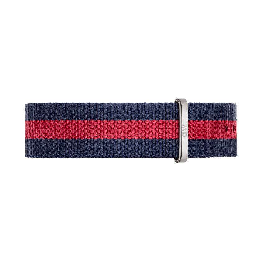 Daniel Wellington Classic Oxford White Dial Two Tone Nylon Strap Watch For Men - DW00100015