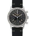 Breitling Navitimer Ref. 806 1959 Re-Edition Black Dial Brown Leather Strap Watch for Men - AB0910371B1X1