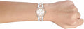 Michael Kors Lennox Three Hand Quartz Silver Dial Two Tone Steel Strap Watch For Women - MK6989