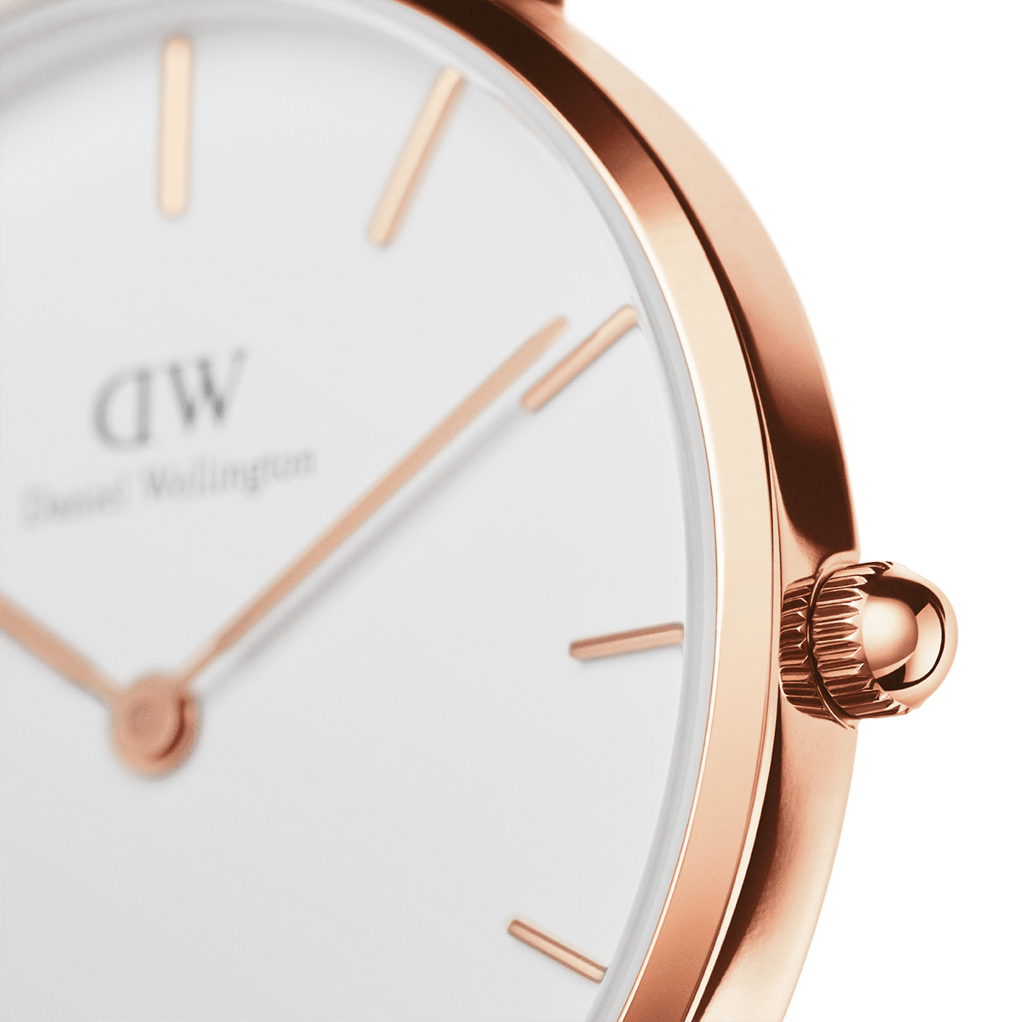 Daniel Wellington Petite Roselyn White Dial Red Nylon Strap Watch For Women - DW00100291