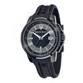 Maserati SFIDA Black Dial Black Rubber Strap Watch For Men - R8851123004