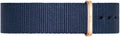 Daniel Wellington Classic Bayswater Black Dial Black NATO Strap Watch For Men - DW00100277