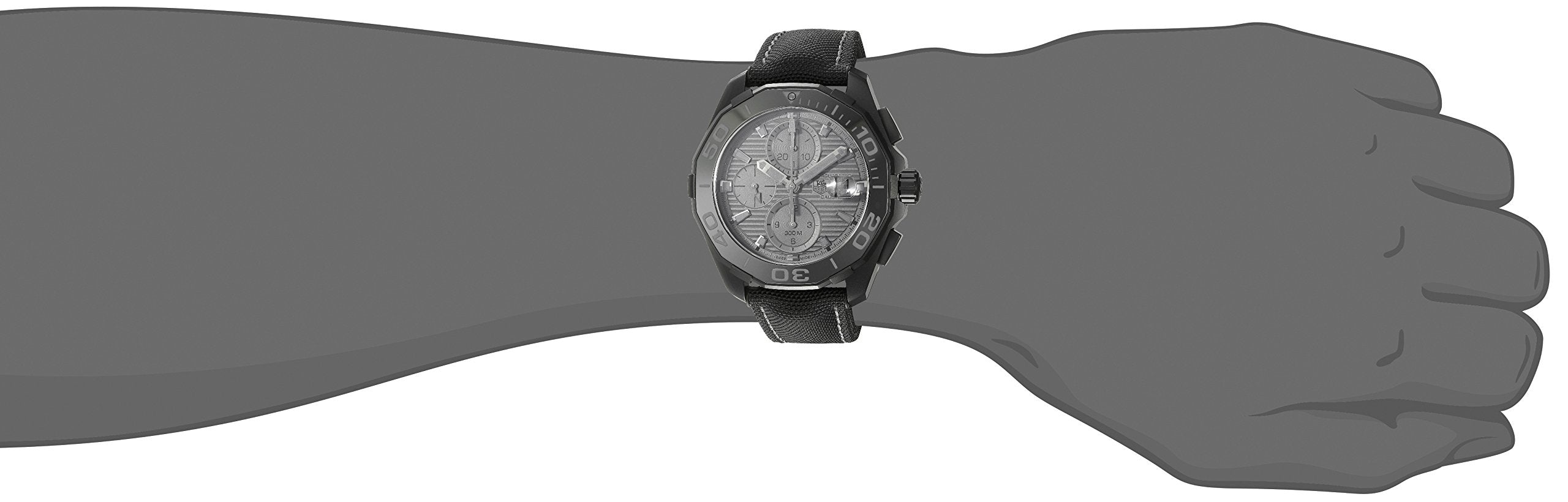 Tag Heuer Aquaracer Titanium Grey Dial Watch for Men - CAY218B.FC6370