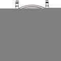 Tissot T Classic Carson Premium Powermatic 80 White Dial Silver Steel Strap Watch For Men - T122.407.11.031.00