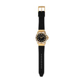 Michael Kors Everest Three-Hand Crystals Black Dial Black Rubber Strap Watch for Women - MK7440