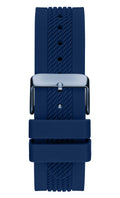 Guess Delta Blue Dial Blue Silicone Strap Watch for Men - GW0051G4