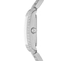 Michael Kors Emery Analog Crystals Silver Dial Silver Steel Strap Watch for Women - MK4648