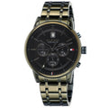 Tommy Hilfiger Quartz Black Dial Black Steel Strap Watch for Men - 1791634