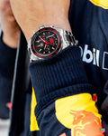 Tag Heuer Formula 1 Max Verstappen Limited Edition Grey Dial Two Tone Steel Strap Watch for Men - CAZ101U.BA0843