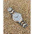 Guess Mist Quartz Silver Dial Two Tone Steel Strap Watch For Women - W0443L4