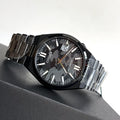 Citizen Tsuyosa Automatic Camouflage Black Dial Black Steel Strap Watch For Men - NJ0155-87E