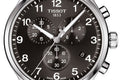 Tissot Chrono XL Classic Black Dial Black Leather Strap Watch For Men - T116.617.16.057.00
