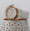 Guess Limelight White Dial White Rubber Strap Watch for Women - W1053L2