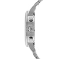 Hugo Boss Aeroliner Chronograph Quartz Black Dial Silver Steel Strap Watch For Men - HB1512446