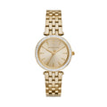 Michael Kors Darci Gold Dial Gold Steel Strap Watch for Women - MK3365
