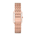 Fossil Raquel Three Hand Date White Dial Rose Gold Steel Strap Watch For Women - ES5271