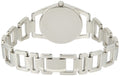 Calvin Klein Dainty Silver Dial Silver Steel Strap Watch for Women - K7L23146