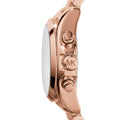 Michael Kors Bradshaw Chronograph Rose Gold Dial Rose Gold Steel Strap Watch for Women - MK5799