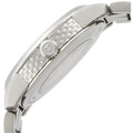Tissot T Classic Luxury Powermatic 80 White Dial Silver Steel Strap Watch For Men - T086.408.11.016.00