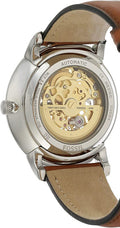 Fossil Neutra Automatic Luggage Skeleton Blue Dial Brown Leather Strap Watch for Men - ME3160