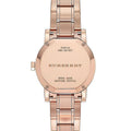 Burberry The City Rose Gold Dial Rose Gold Steel Strap Watch for Women - BU9135