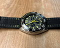 Tag Heuer Formula 1 Quartz Chronograph Grey Dial Black Nylon Strap Watch for Men - CAZ101AG.FC8304