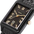 Fossil Raquel Black Dial Black Metal Bracelet Watch for Women - ES5385