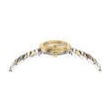 Versace Virtus Quartz White Dial Two Tone Steel Strap Watch For Women - VET300721
