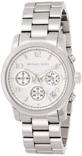 Michael Kors Runway Silver Dial Silver Steel Strap Watch for Women - MK5076