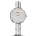 Swarovski Cosmopolitan Diamond Powder Silver Dial Silver Steel Strap Watch for Women - 5517807