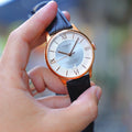 Tissot Chemin Des Tourelles Powermatic 80 Cosc Silver Dial Brown Leather Strap Watch For Men - T099.408.36.038.00