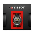 Tissot T Race Thomas Luthi Chronograph Grey Dial Black Rubber Strap Watch For Men - T092.417.27.067.00