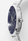 Hugo Boss Associate Blue Dial Silver Steel Strap Watch for Men - 1513269