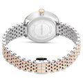 Swarovski Certa Crystals Silver Dial Two Tone Steel Strap Watch for Women - 5672971