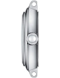 Tissot Bellissima Small Lady Silver Dial Black Leather Strap Watch For Women - T126.010.16.013.00