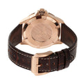 Emporio Armani Pro Planet Three Hand Date Blue Dial Brown Leather Strap Watch For Men - AR11556