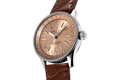 Breitling Navitimer Automatic 35 Brown Dial Brown Leather Strap Watch for Men - A17395201K1P1