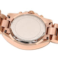 Michael Kors Bradshaw Chronograph Rose Gold Dial Rose Gold Steel Strap Watch for Women - MK5799