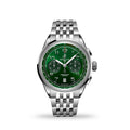 Breitling Premier B01 Chronograph 42 Green Dial Silver Steel Strap Watch for Men - AB0145371L1A1