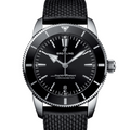 Breitling Superocean Heritage B20 Automatic 44 Black Dial Black Mesh Bracelet Watch for Men - AB2030121B1S1