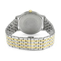 Emporio Armani Kappa Quartz Black Dial Two Tone Mesh Bracelet Watch For Men - AR11228