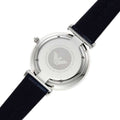Emporio Armani Gianni T Bar Quartz Blue Dial Blue Leather Strap Watch For Men - AR11300