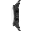 Emporio Armani Diver Chronograph Black Dial Black Steel Strap Watch For Men - AR11363