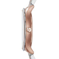 Emporio Armani Classic Silver Dial Two Tone Steel Strap Watch For Men - AR1839