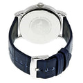 Emporio Armani Dress Quartz Blue Dial Blue Leather Strap Watch For Men - AR2501