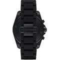 Emporio Armani Sigma Chronograph Blue Dial Black Silicone Strap Watch For Men - AR6121