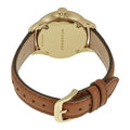 Burberry The Classic Champagne Gold Dial Brown Leather Strap Watch for Women - BU10101