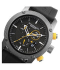 Burberry Sport Endurance Chronograph Grey Dial Grey Rubber Strap Watch for Men - BU7713
